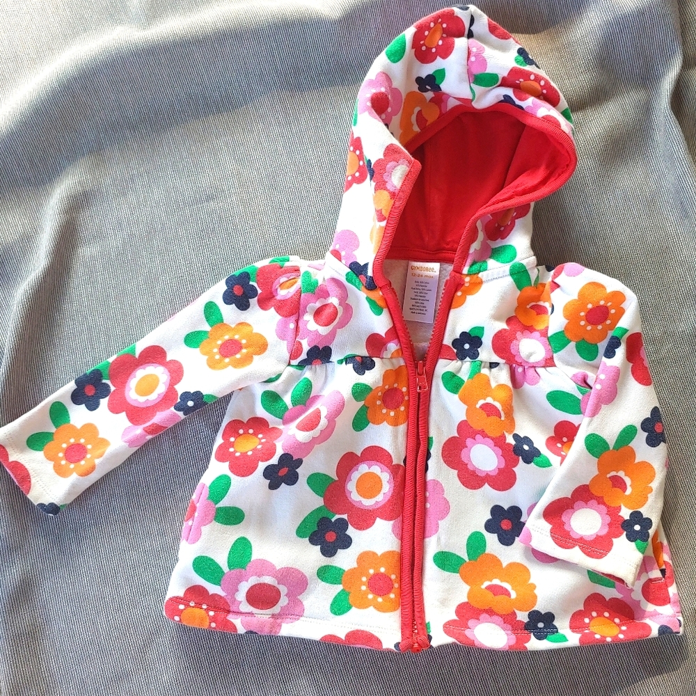 Soft Warm Floral Jacket